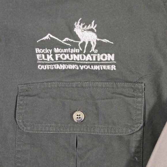 Bob Allen Since 1946 Hunting Shooting Guide Shirt Rocky Mnt Elk Medium - Picture 3 of 9